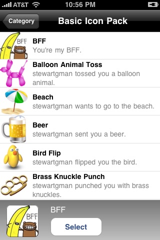 iGotChat Messenger (Chat, Group Chat, Free Text, SMS, MMS, Poke) screenshot 4