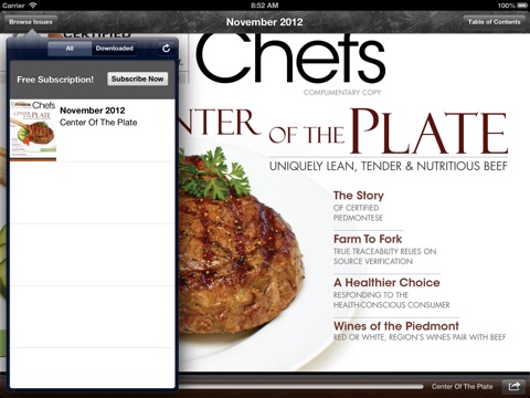 Certified Piedmontese Chefs screenshot 3