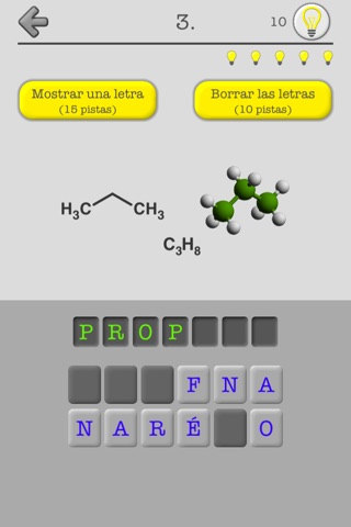 Hydrocarbons Chemical Formulas screenshot 4