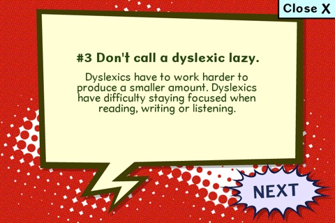 What is Dyslexia? screenshot 2