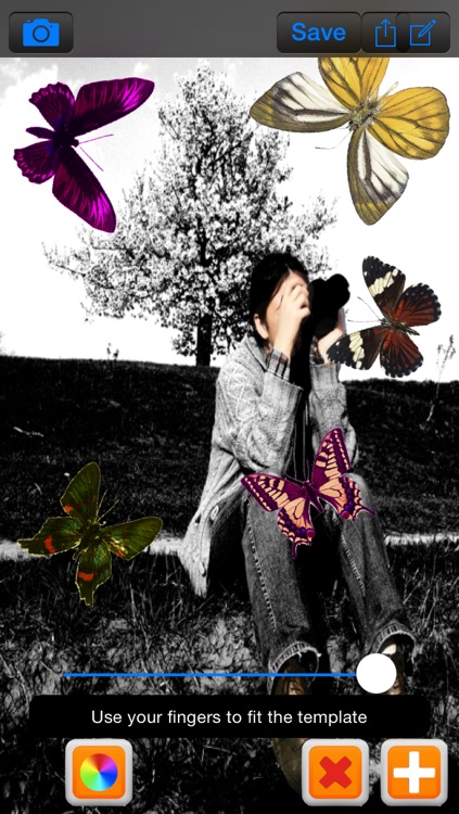 ButterFly - Create Butterfly Photo