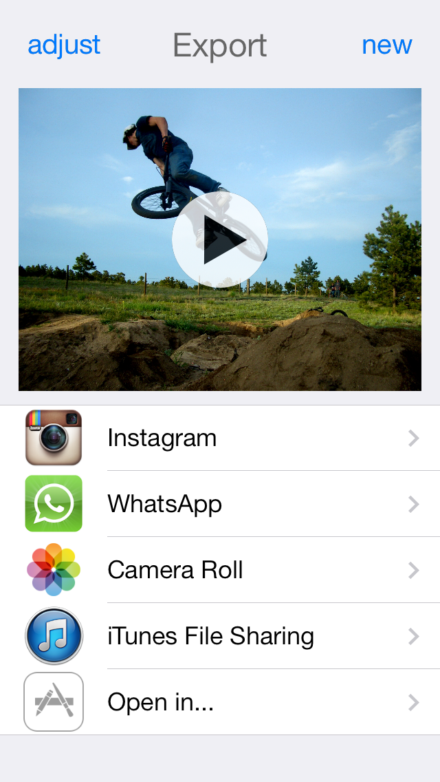 Slow Motion Export: Share to Instagram, WhatsApp, Mac, PC Screenshot 1