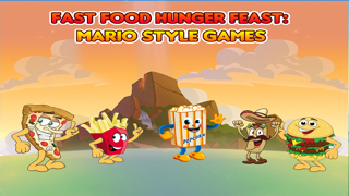 Fast food Hunger Feast: Retro Style Gamesのおすすめ画像1