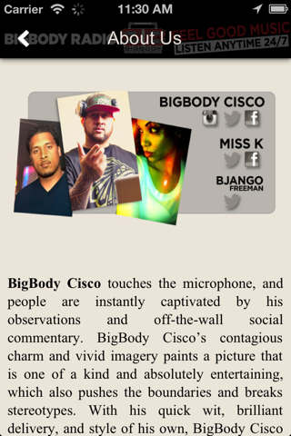 BigBody Radio screenshot 3