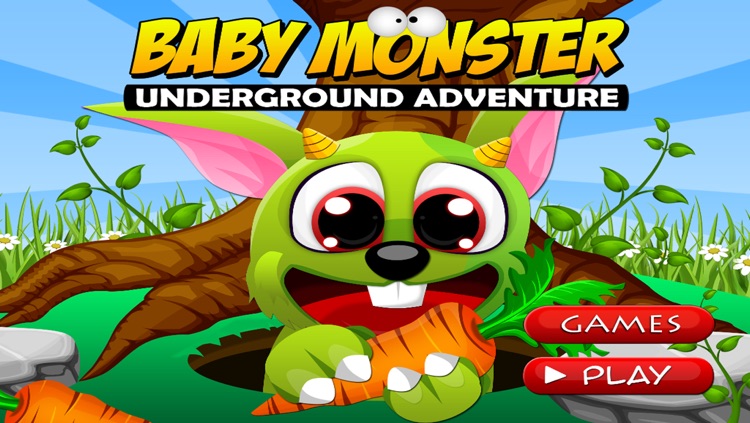 A Baby Monster Underground Adventure Free screenshot-3