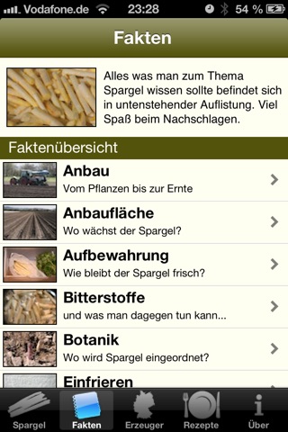 Spargel screenshot 2