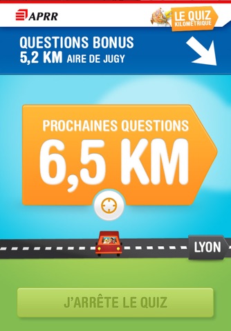 Le Quiz Kilométrique - Autoroute A6 screenshot 3