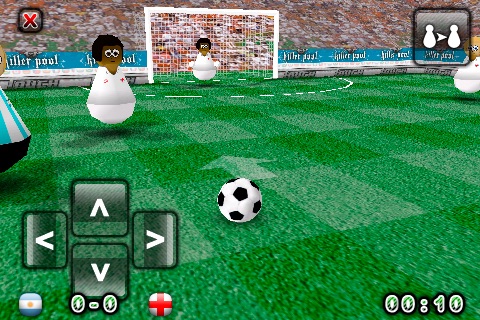 Touch Soccer 3D screenshot 2