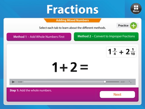 Fractions - Daydream Education screenshot 4