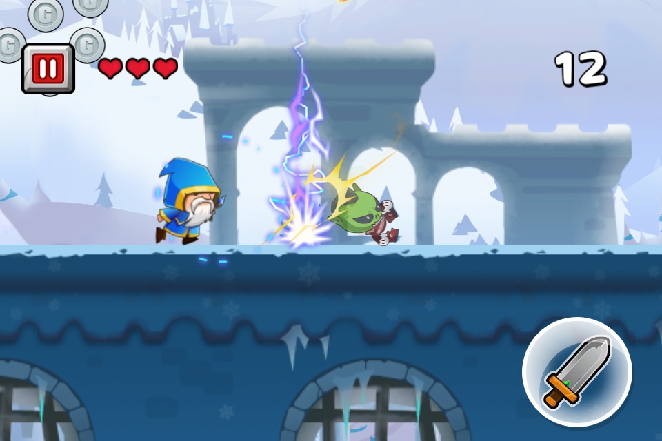 Brave Run 2: Frozen World screenshot 2