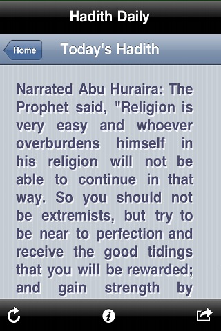 Hadith Daily screenshot 3