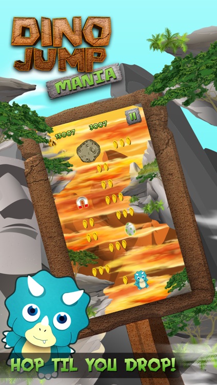 Dino Jump Mania: Free Jurassic Fantasy Quest