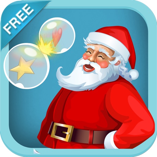 Santa Christmas Gift - Magic Bubble Burst iOS App