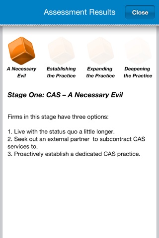 CPA Practice Assessment Tool screenshot 2