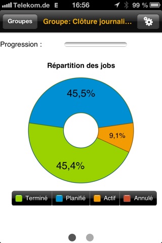 SAP Job Progress Monitor screenshot 2