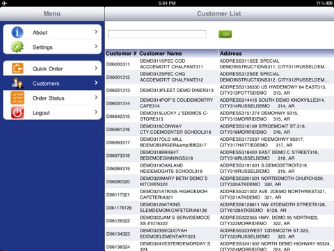 AFS OMS screenshot 2