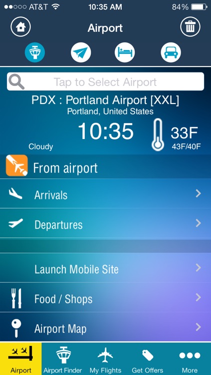 Portland Airport PDX + Flight Tracker Premium Alaska