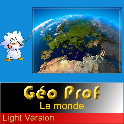 GeoProf - Géographie du monde - Light Icon