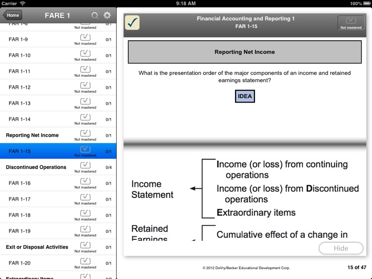 becker cpa flashcards