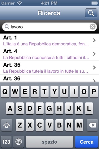 La Costituzione Italiana screenshot 4