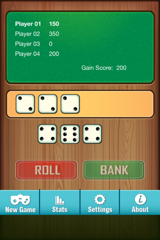 Active Farkle Free Dice screenshot 3