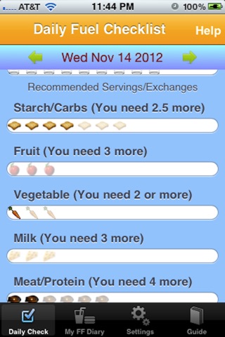 Figure Facts Kids Nutrition screenshot 2