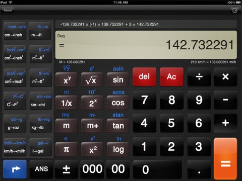 Calculator Alpha screenshot 2