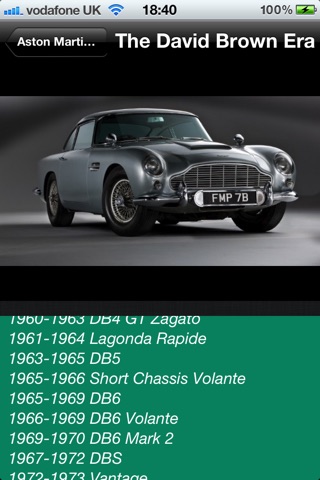 Aston Martin Cars Lite screenshot 3