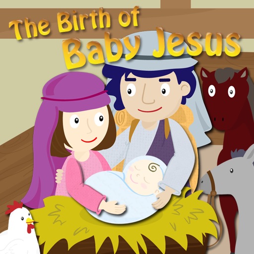 The Birth of Baby Jesus icon