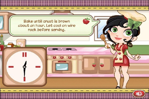 Cute Baker Apple Pie Free screenshot 4