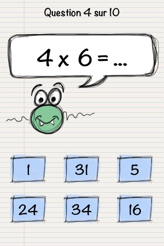 Math Doodle - Times Tables screenshot 2