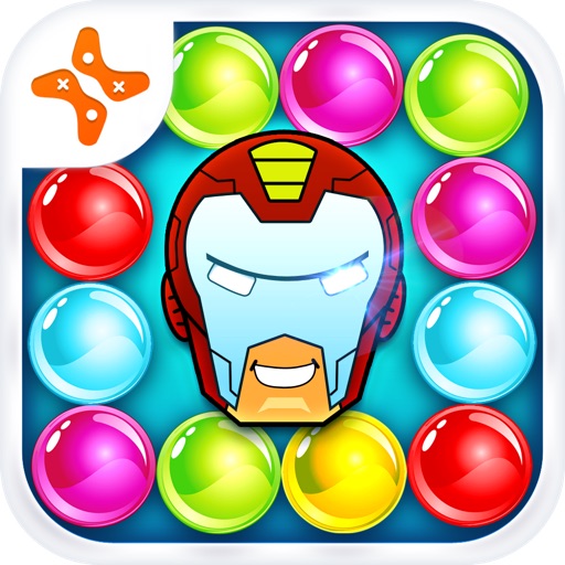 Awesome Iron & Steel Man - Real Multiplayer Subway Racing Bubble Pop Games PRO iOS App