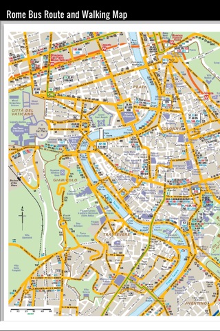 Rome travel guide, rome italy map rome tourist attractions directions to colosseum, vatican museum, offline ATAC city rome bus tram underground train maps screenshot 2