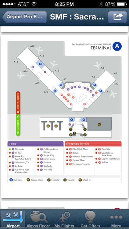 Sacramento International Airport + Flight Tracker screenshot-4