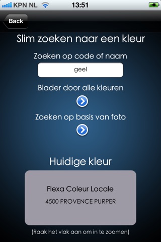 KleurKiezer screenshot 2