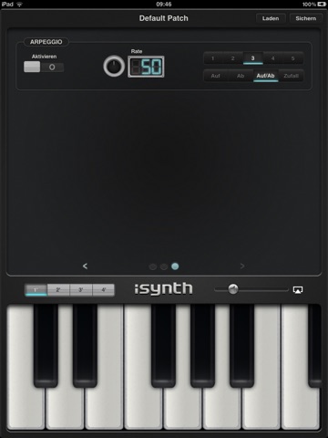 iSynth - Synthesizer for the iPad screenshot 3