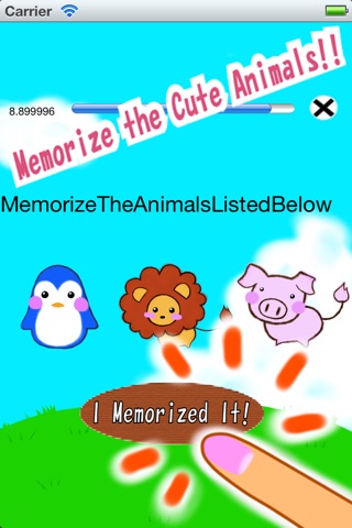 MemorizeTheAnimals screenshot 2