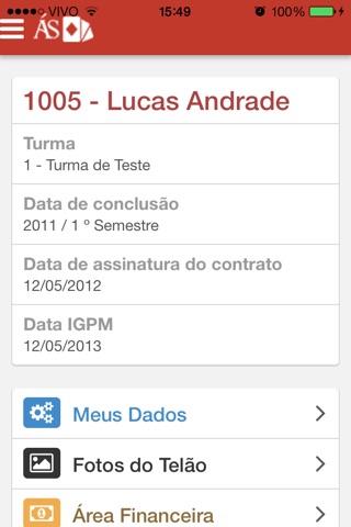 AS Formaturas screenshot 2