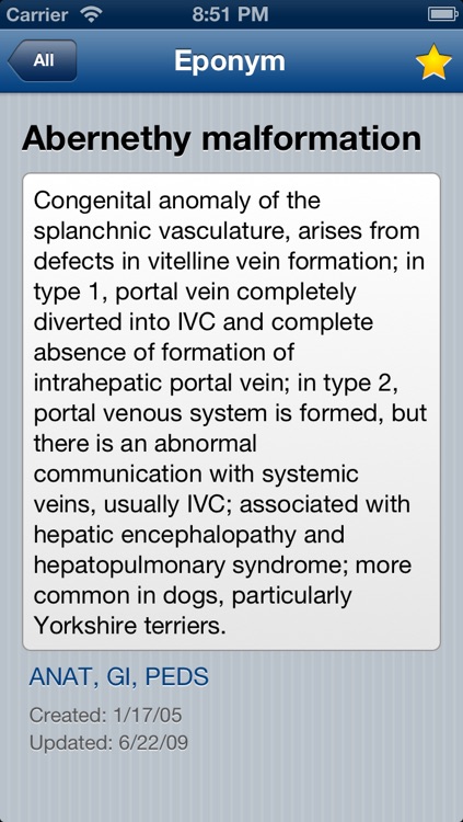 Eponyms
