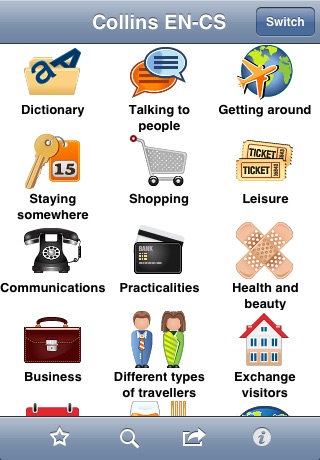 Collins English<->Czech Phrasebook & Dictionary with Audio