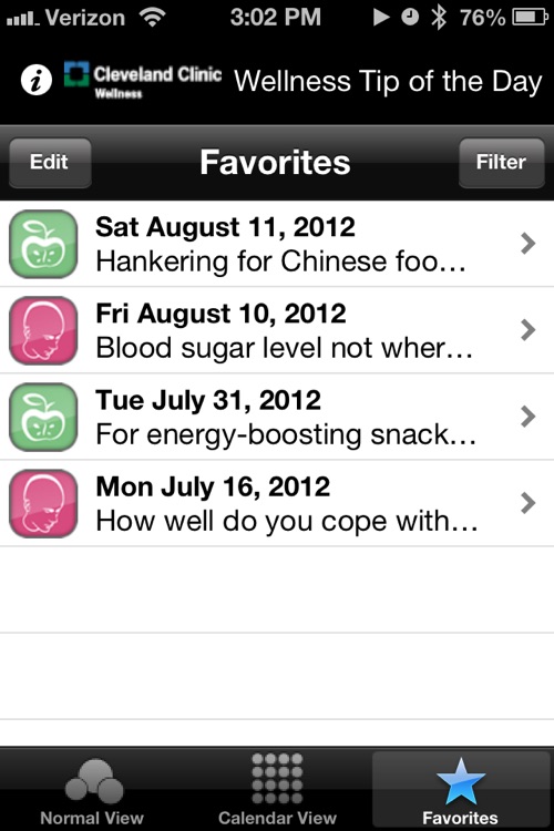 Wellness Tip of the Day screenshot-3