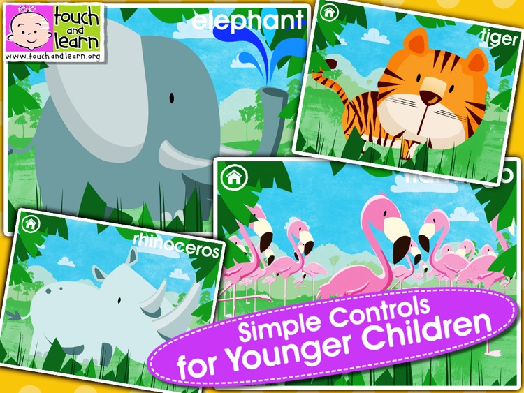 Peekaboo Zoo HD Lite - Who's Hiding? A fun & educational introduction to Zoo Animals and their Sounds - by Touch & Learn