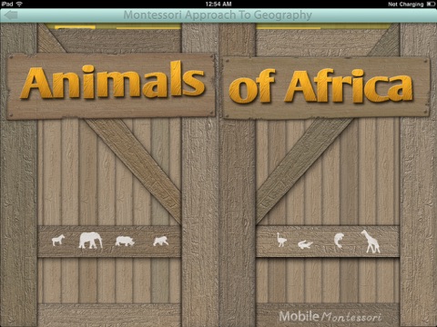 Animals of Africa LITE - A Montessori Approach To Geography screenshot 4