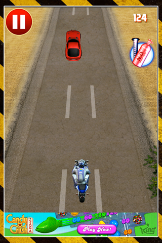 Action Bike Drag Race - Free Speed Racing Smash screenshot 3