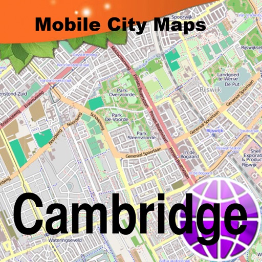Cambridge UK Street Map icon