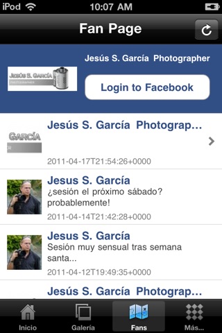 Jesus S. Garcia - Photographer screenshot 3
