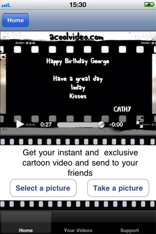 your CARICATURE VIDEO screenshot 3