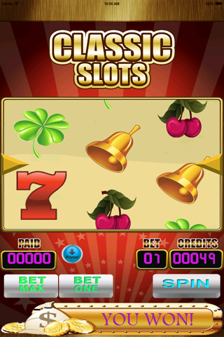 Classic Slot Mania - Big Casino Deal FREE screenshot 2