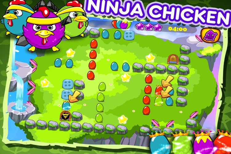 Ninja Chicken Egg Collector screenshot-4