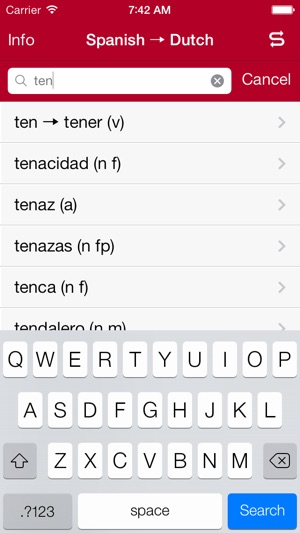 Dutch-Spanish Dictionary from Accio(圖1)-速報App